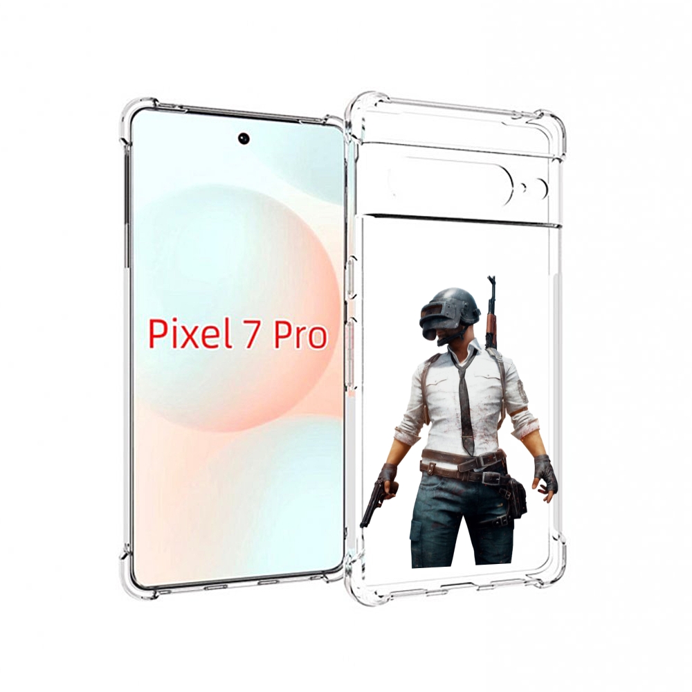 

Чехол Mypads Pubg-2 Для Google Pixel 7 Pro, Прозрачный, Tocco