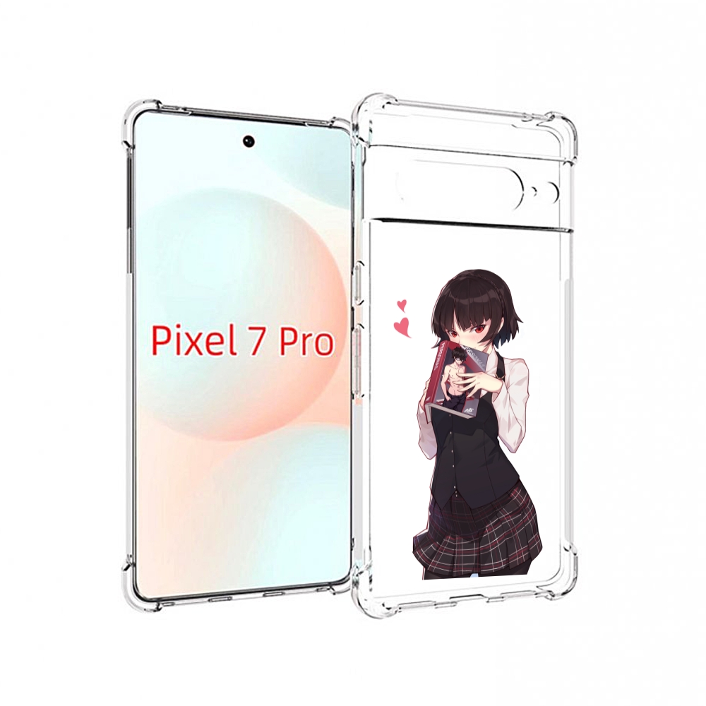 

Чехол Mypads Persona 5 - Makoto Niijima Для Google Pixel 7 Pro, Прозрачный, Tocco