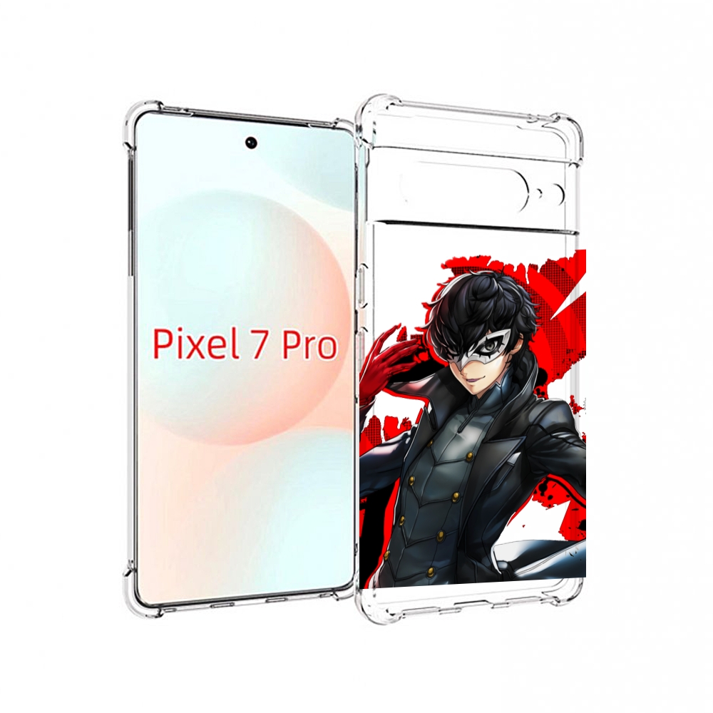 

Чехол Mypads Persona 5 Для Google Pixel 7 Pro, Прозрачный, Tocco