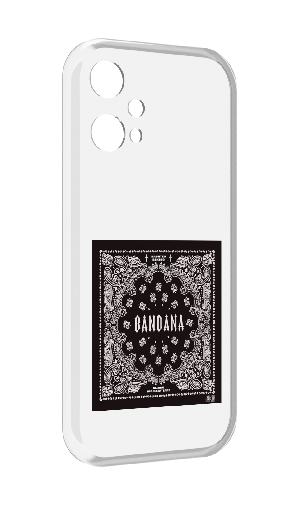 

Чехол MyPads Bandana I Big Baby Tape для OnePlus Nord CE 2 Lite 5G, Прозрачный, Tocco