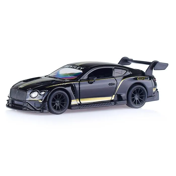 

Модель Kinsmart Bentley Continental GT3 металл, инерция 1:36, Разноцветный