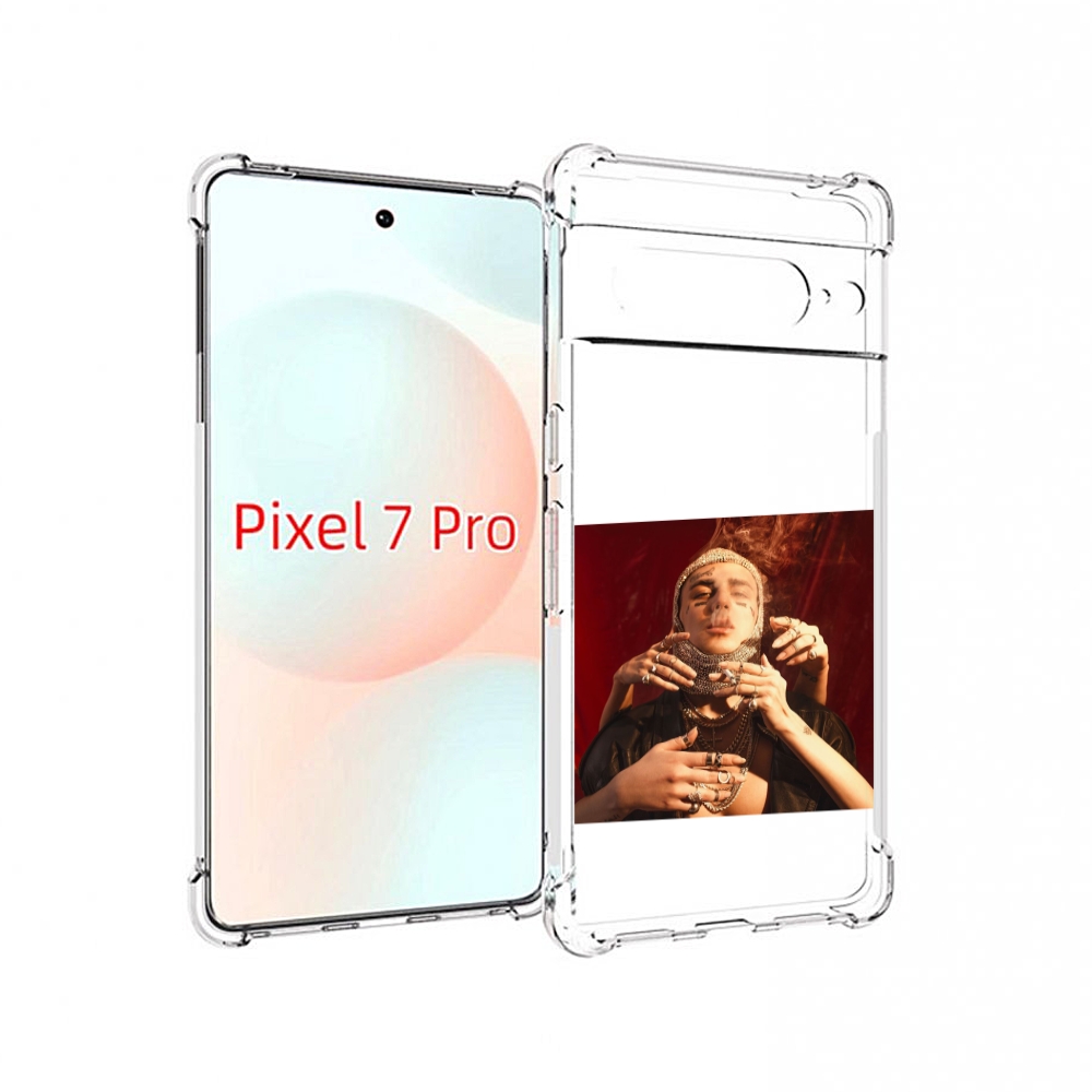 

Чехол Mypads Slime Face Для Google Pixel 7 Pro, Прозрачный, Tocco