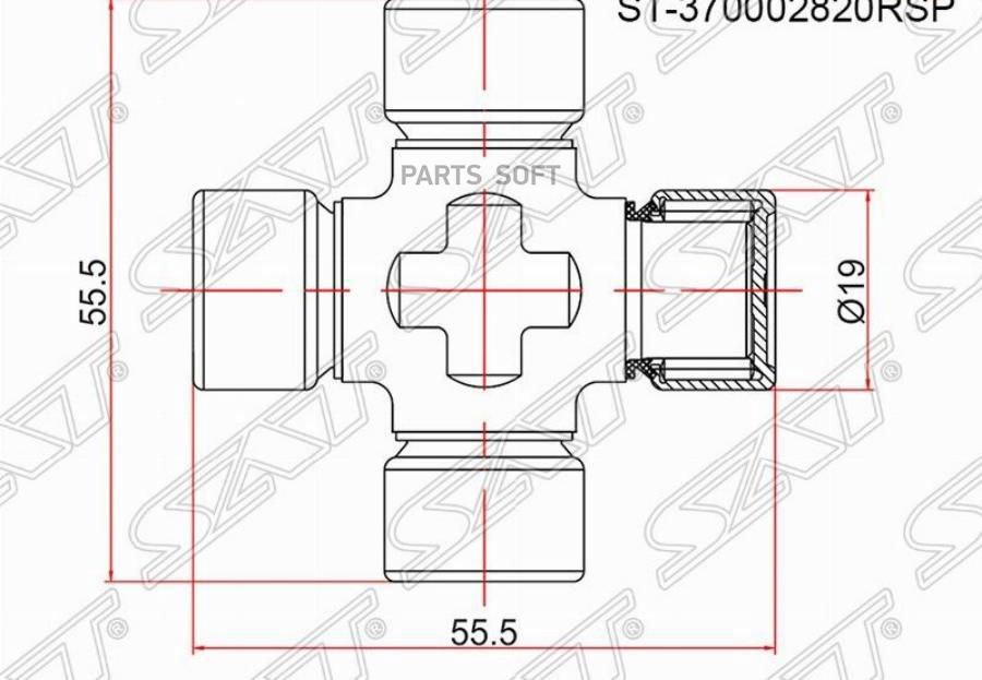 

Крестовина RENAULT DUSTER 11-