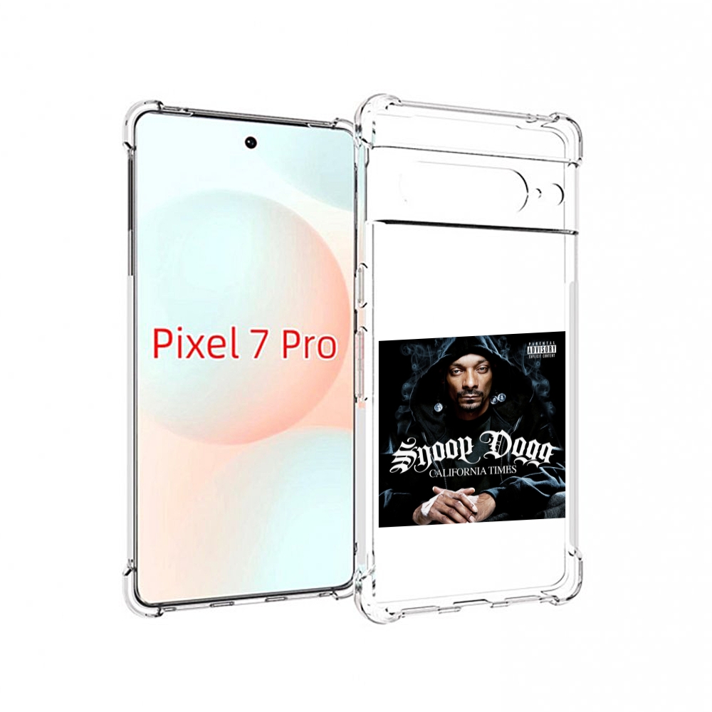 

Чехол Mypads Snoop Dogg California Times Для Google Pixel 7 Pro, Прозрачный, Tocco
