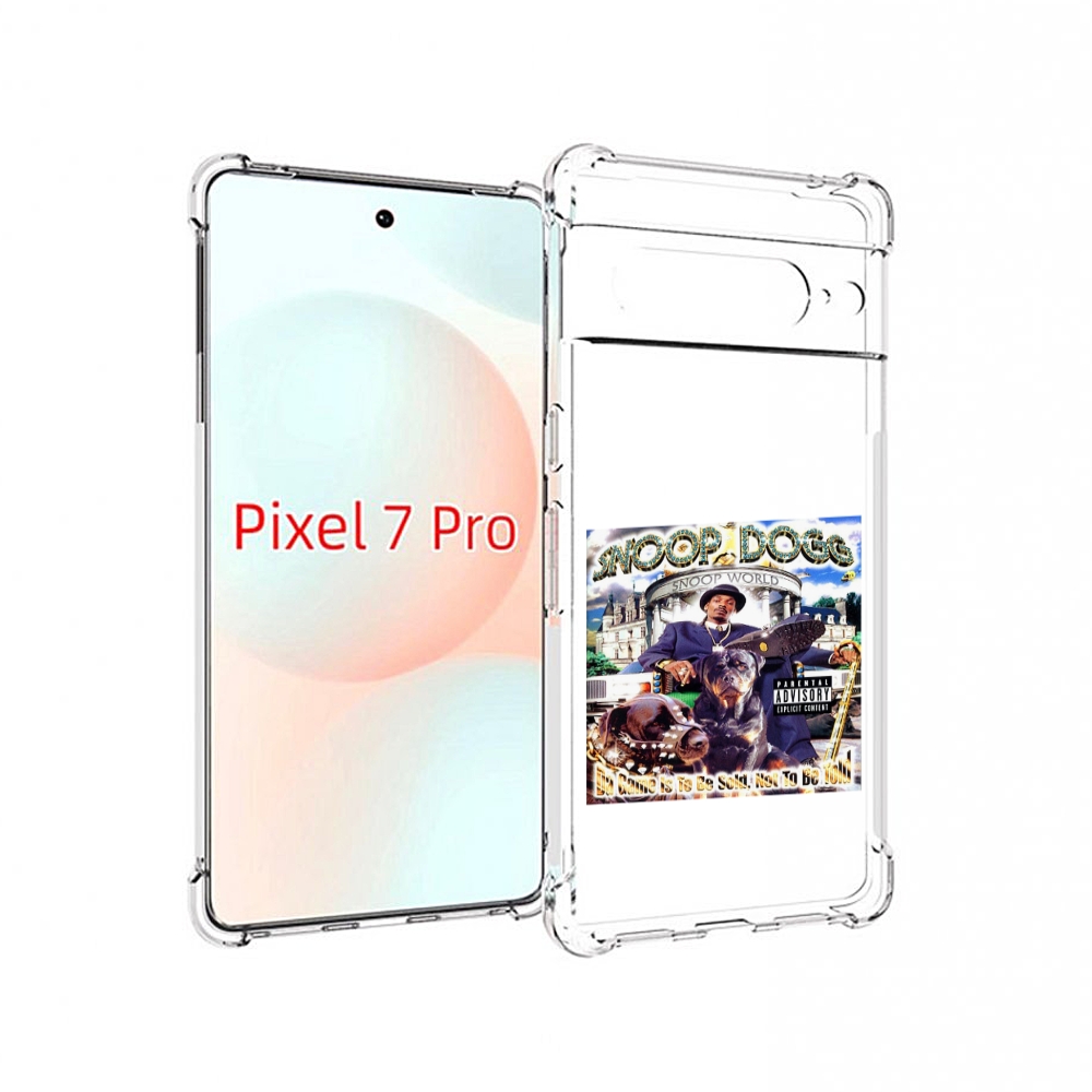 

Чехол Mypads Snoop Dogg Da Game Is To Be Sold, Not To Be Told Для Google Pixel 7 Pro, Прозрачный, Tocco