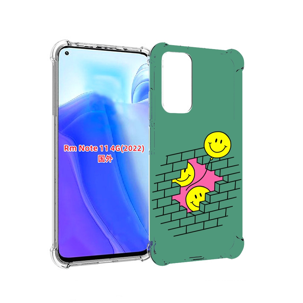 

Чехол MyPads шарики в стене для Xiaomi Redmi Note 11 4G ( Глобальная версия ), Tocco