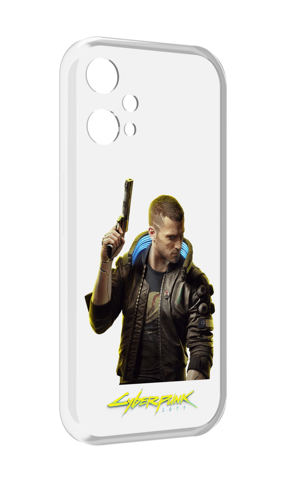 

Чехол MyPads Cyberpunk-2077 для OnePlus Nord CE 2 Lite 5G, Прозрачный, Tocco
