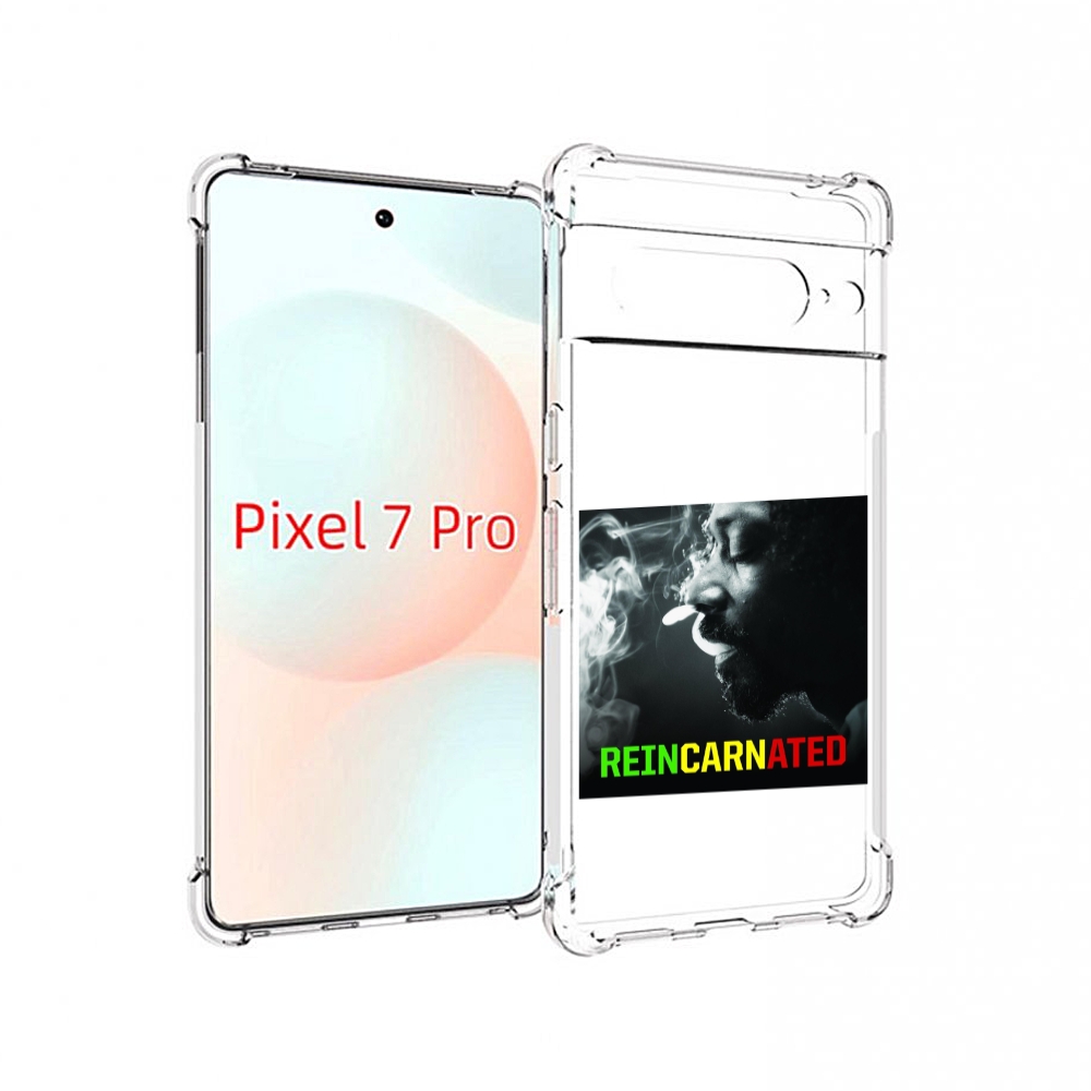 

Чехол Mypads Snoop Dogg Reincarnated Для Google Pixel 7 Pro, Прозрачный, Tocco