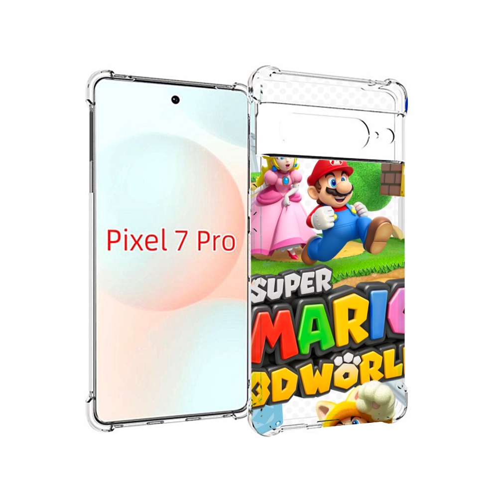 

Чехол Mypads Super Mario 3D World Для Google Pixel 7 Pro, Прозрачный, Tocco