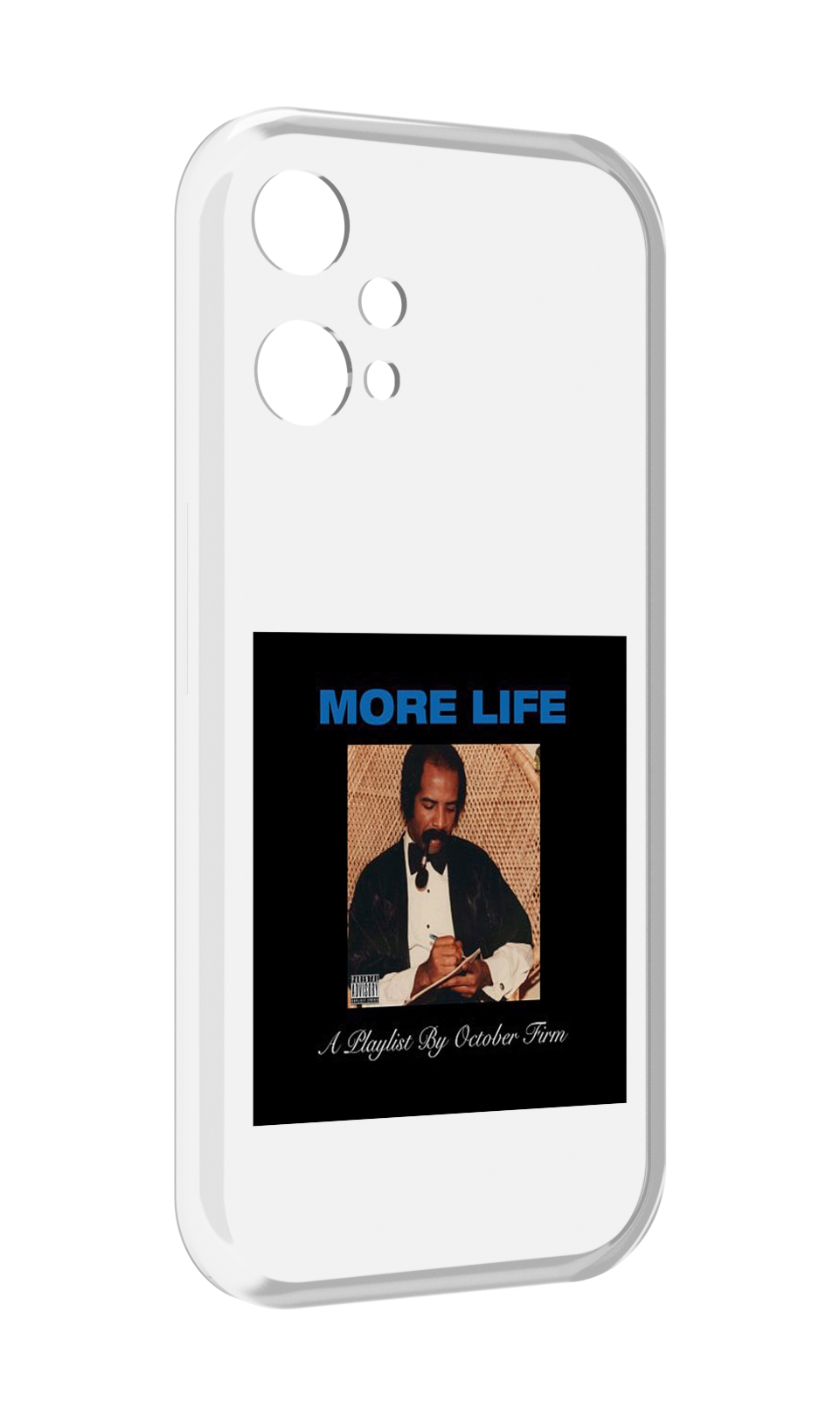 

Чехол MyPads Drake - More Life для OnePlus Nord CE 2 Lite 5G, Прозрачный, Tocco