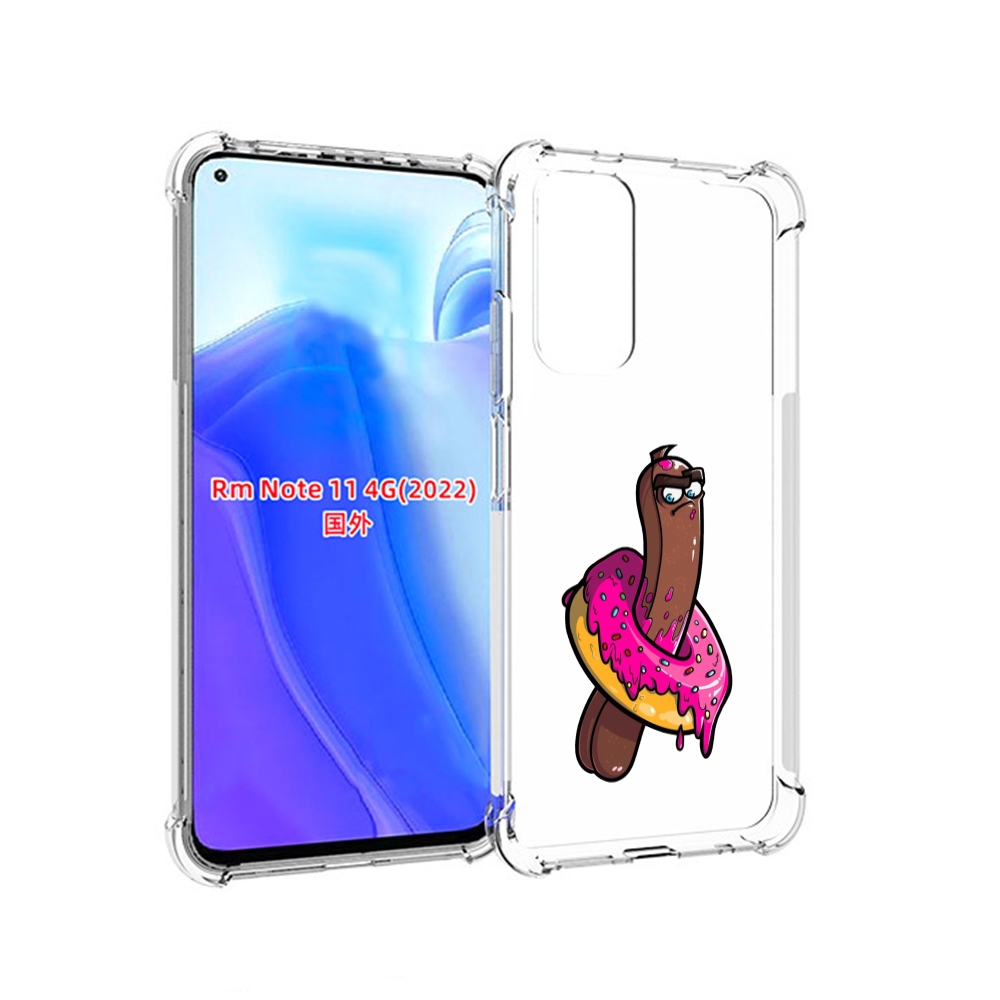 

Чехол MyPads эклер в пончике для Xiaomi Redmi Note 11 4G ( Глобальная версия ), Tocco