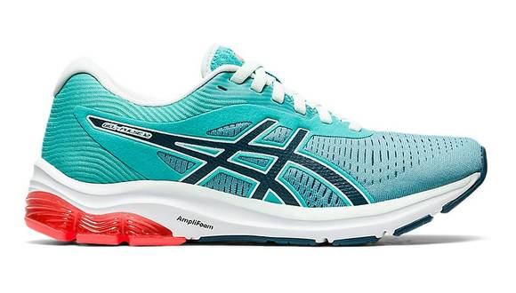 фото Кроссовки женские asics gel-pulse 12 голубые 8.5 us