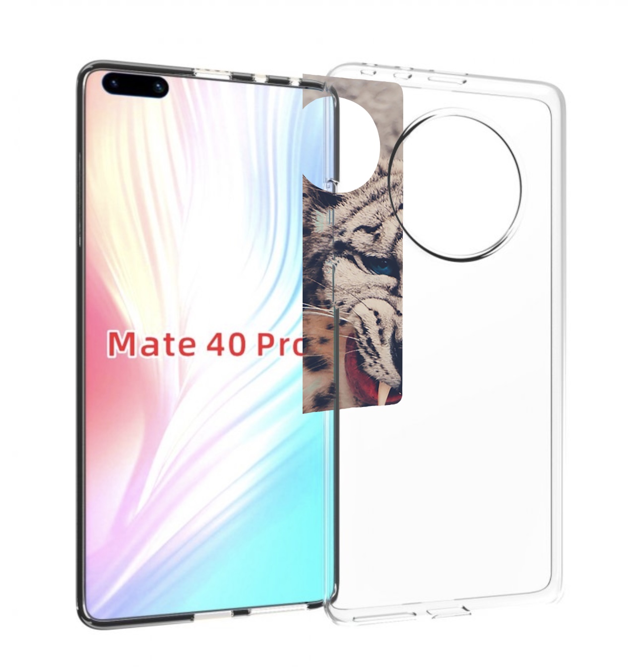 Чехол MyPads Барсюня для Huawei Mate 40 Pro (NOH-NX9)