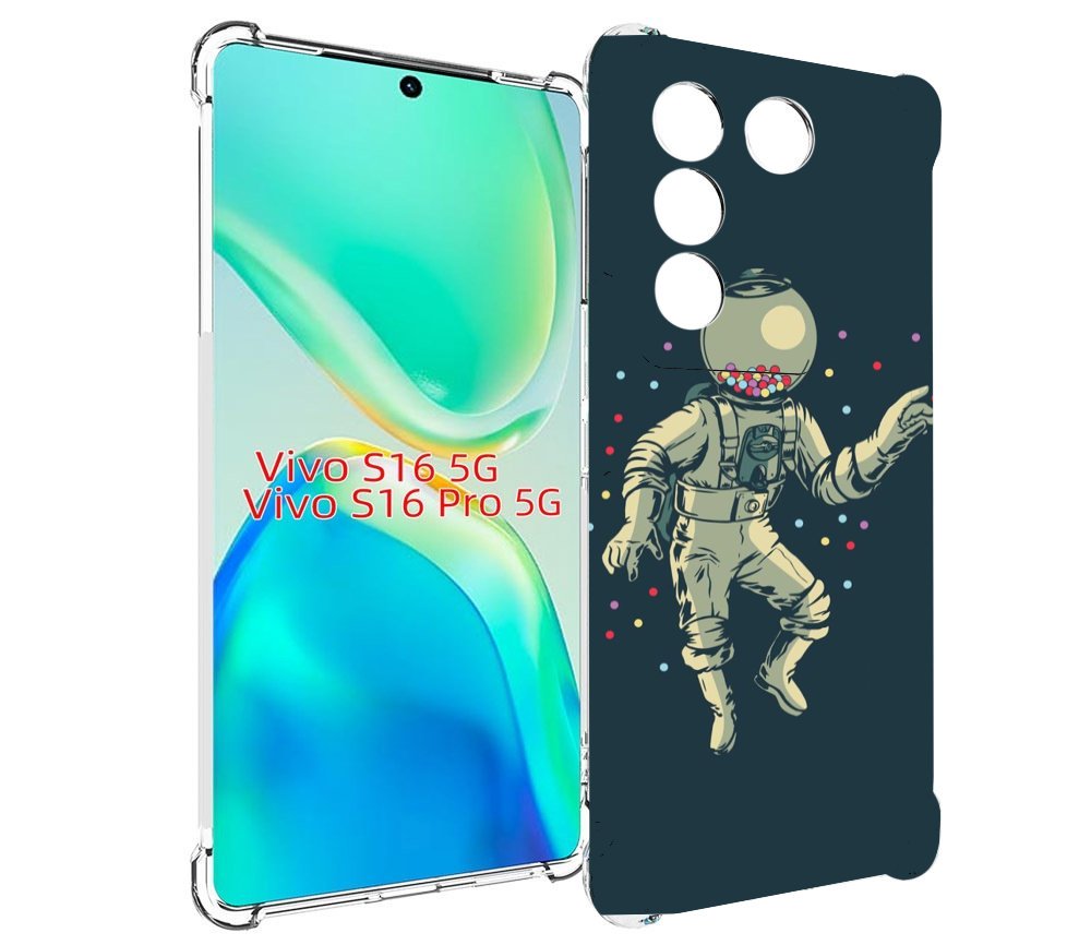 

Чехол MyPads Космонавт для Vivo S16 5G/S16 Pro 5G/V27/V27 Pro, Tocco