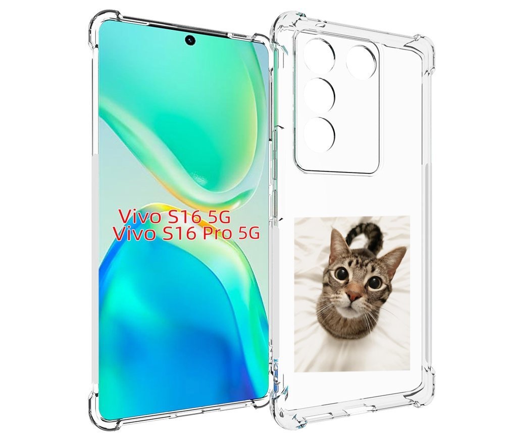 

Чехол MyPads Котик для Vivo S16 5G/S16 Pro 5G/V27/V27 Pro, Tocco