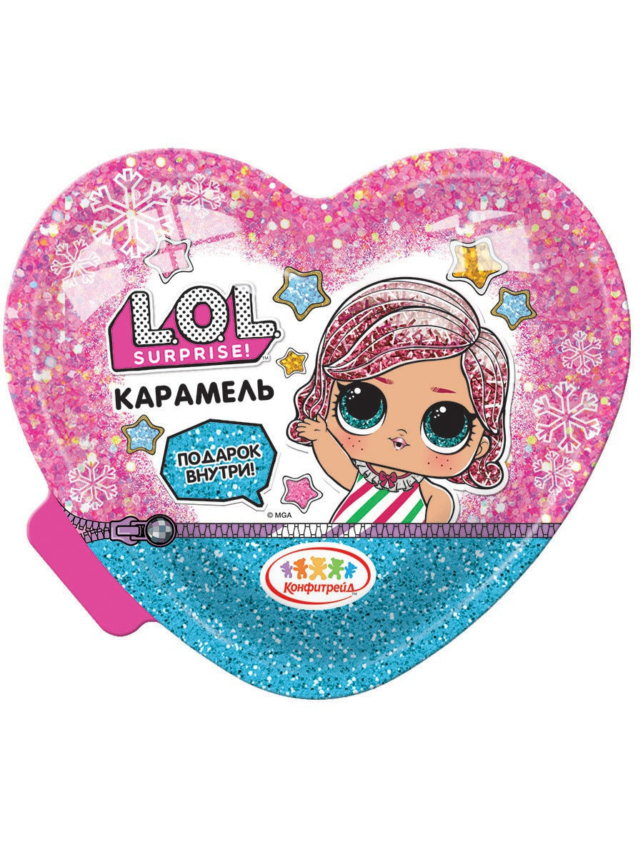 

Карамель L.O.L. Surprise! со вкусом бабл-гам 15 г с подарком