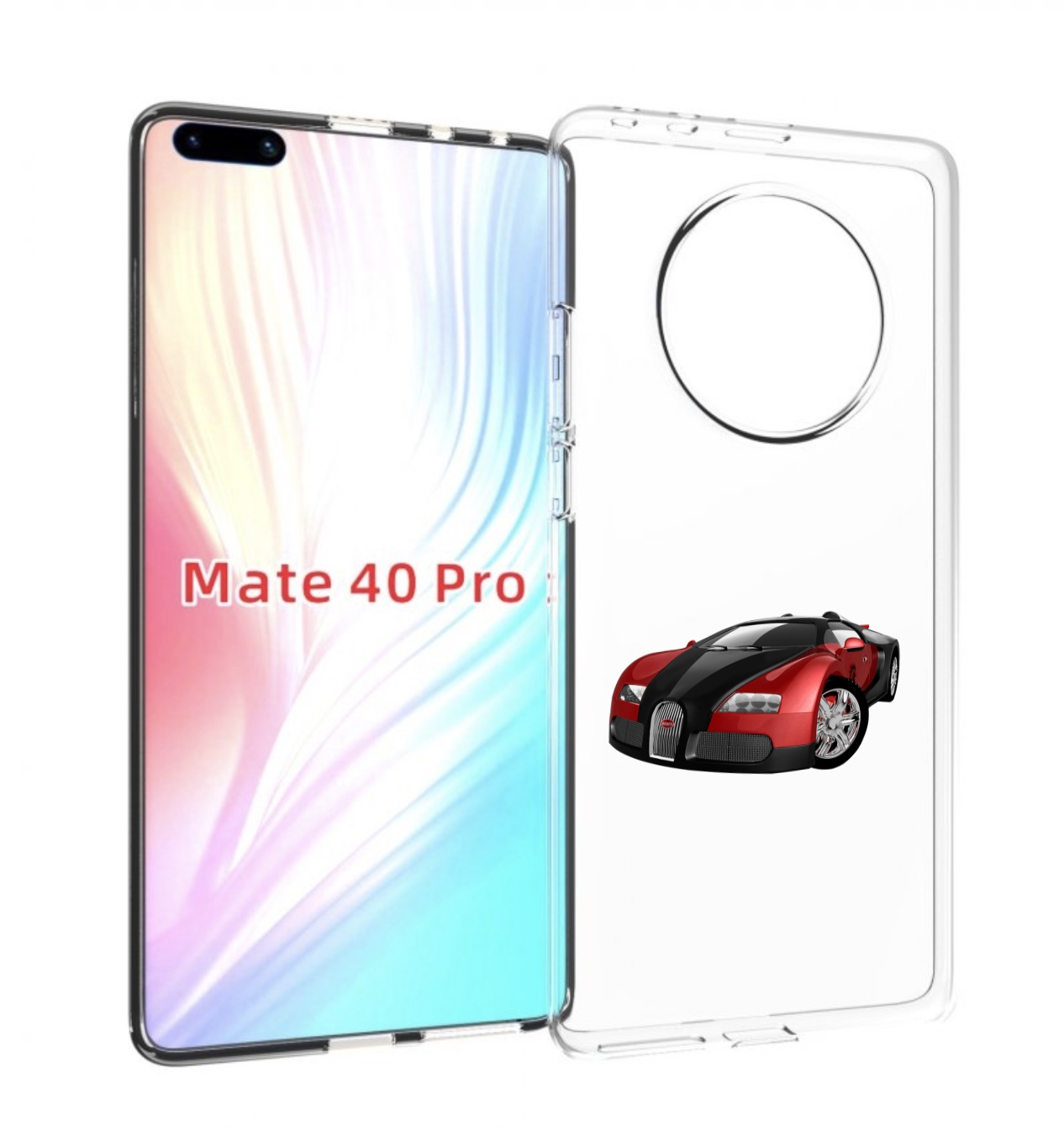 

Чехол MyPads Бука мужской для Huawei Mate 40 Pro (NOH-NX9), Прозрачный, Tocco