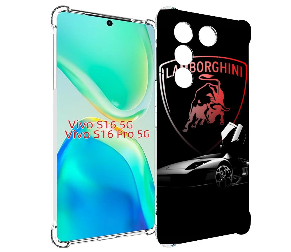

Чехол MyPads Ламборгини-black мужской для Vivo S16 5G/S16 Pro 5G/V27/V27 Pro, Tocco