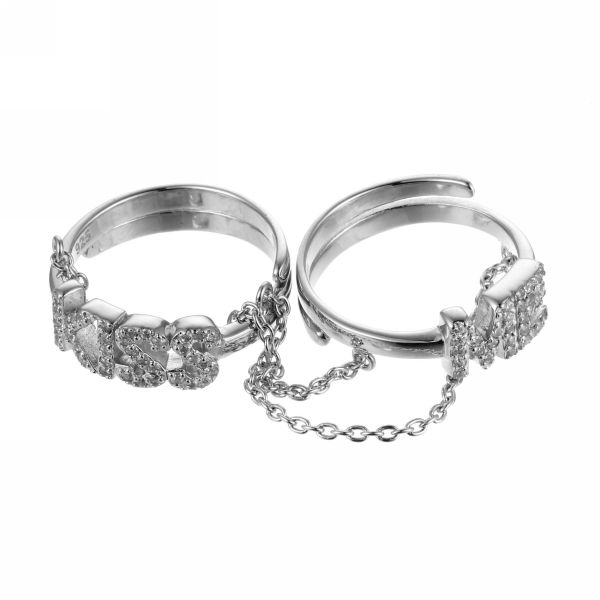 

Кольцо из серебра р. 17,5 JV R150132A_001_WG, фианит, R150132A_001_WG
