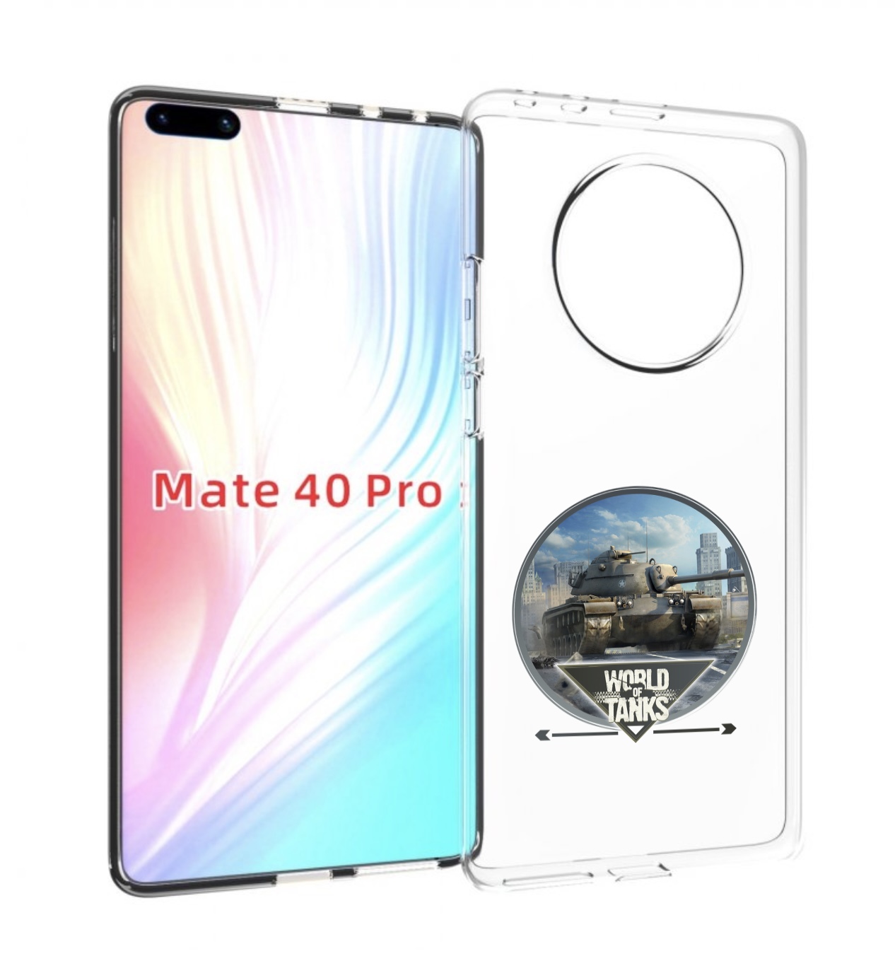 

Чехол MyPads Мир танков для Huawei Mate 40 Pro (NOH-NX9), Прозрачный, Tocco