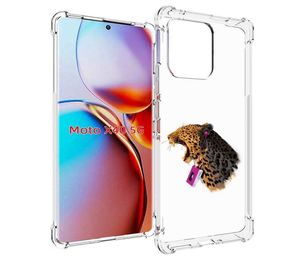 

Чехол MyPads MP3 для Motorola Moto X40, Прозрачный, Tocco