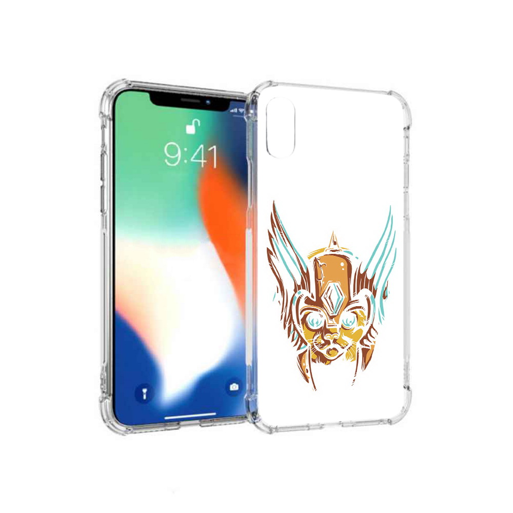 

Чехол MyPads Tocco для Apple iPhone XS Max тор абстракция (PT117540.614.644), Прозрачный, Tocco