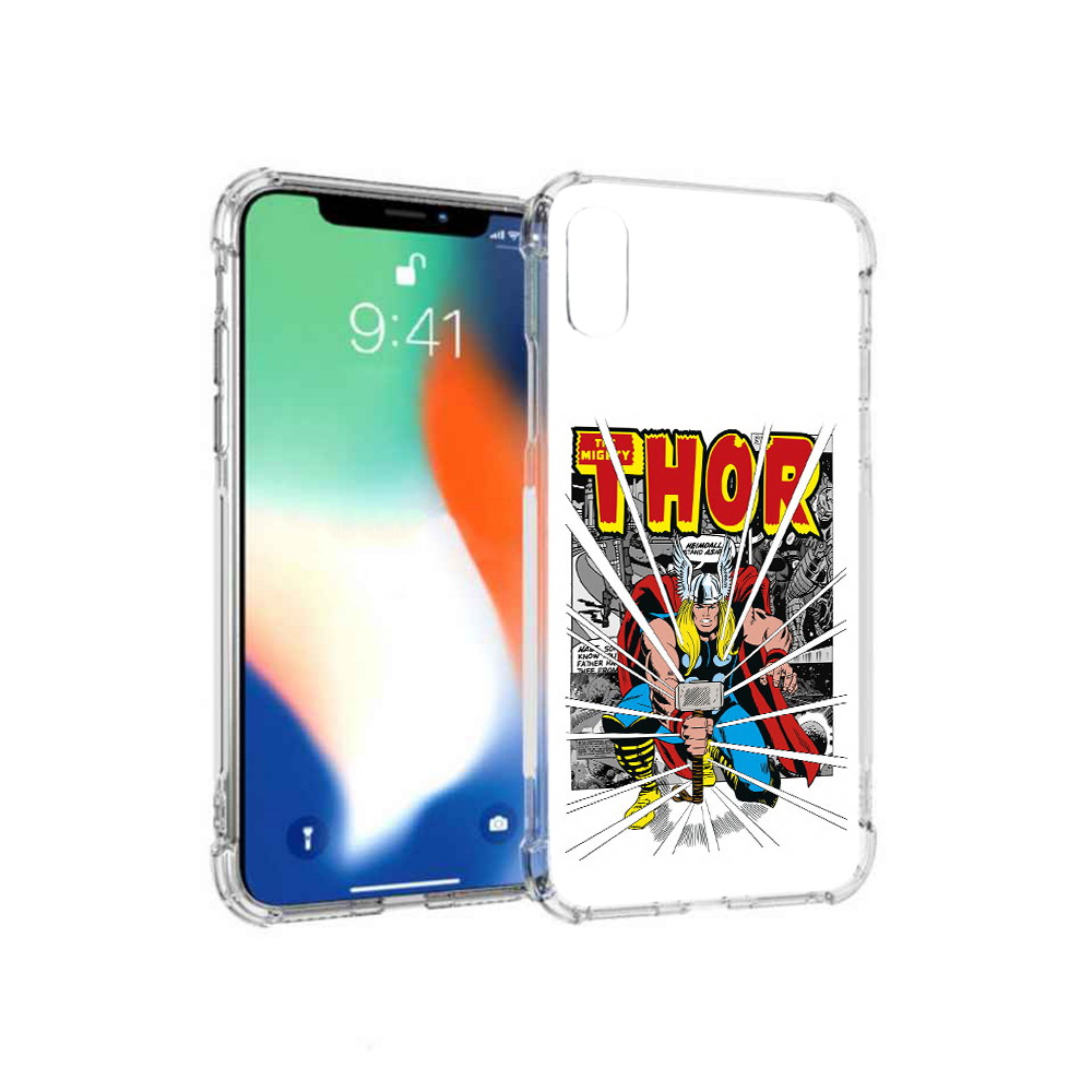 

Чехол MyPads Tocco для Apple iPhone XS Max тор рисунок (PT117540.614.647), Прозрачный, Tocco