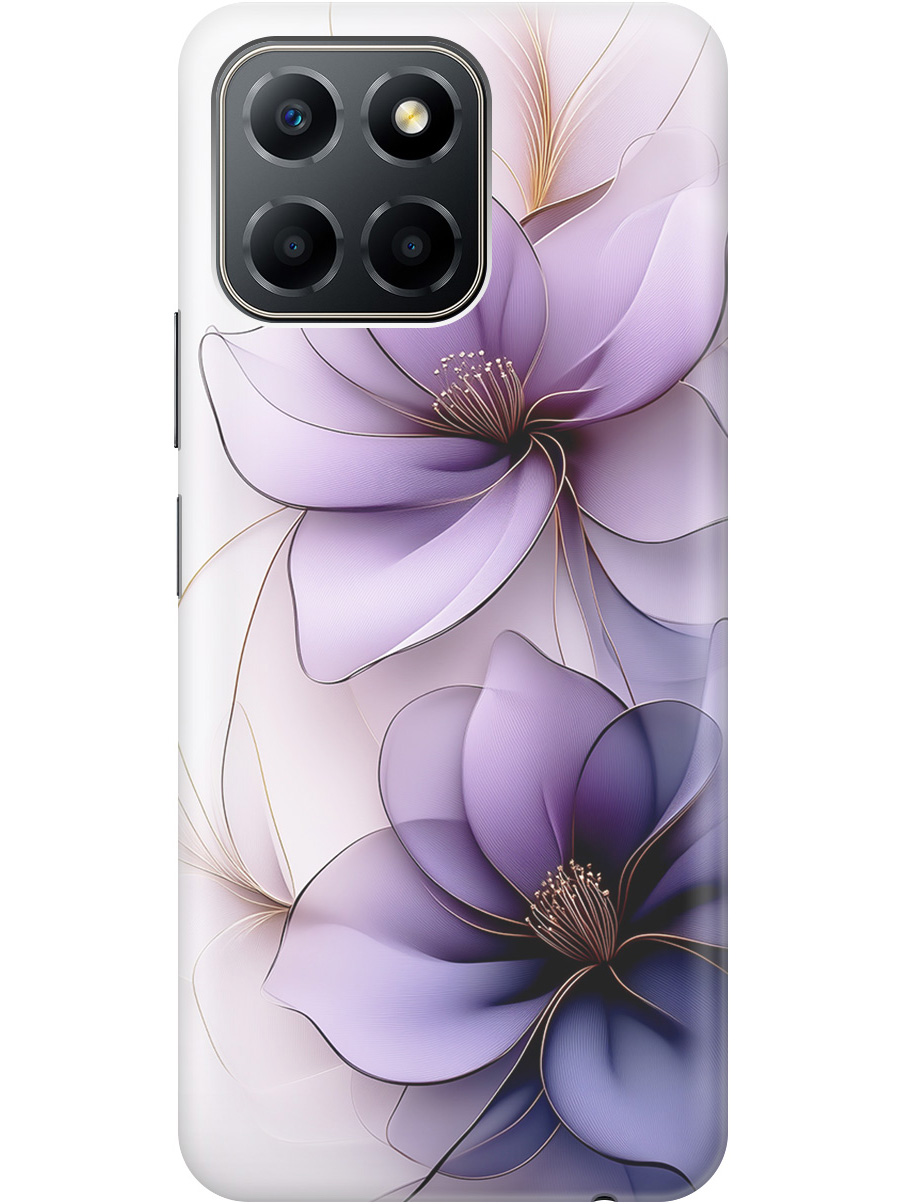 

Силиконовый чехол на Honor X6 / X8 5G с принтом "Сиреневые цветы", Прозрачный;белый;серый;фиолетовый, 762092221