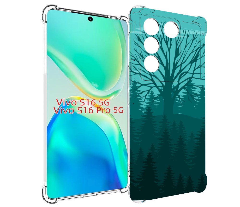 

Чехол MyPads Лес для Vivo S16 5G/S16 Pro 5G/V27/V27 Pro, Tocco