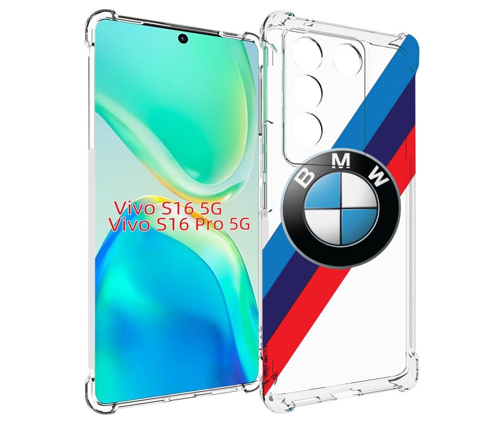 

Чехол MyPads Лого-BMW мужской для Vivo S16 5G/S16 Pro 5G/V27/V27 Pro, Tocco