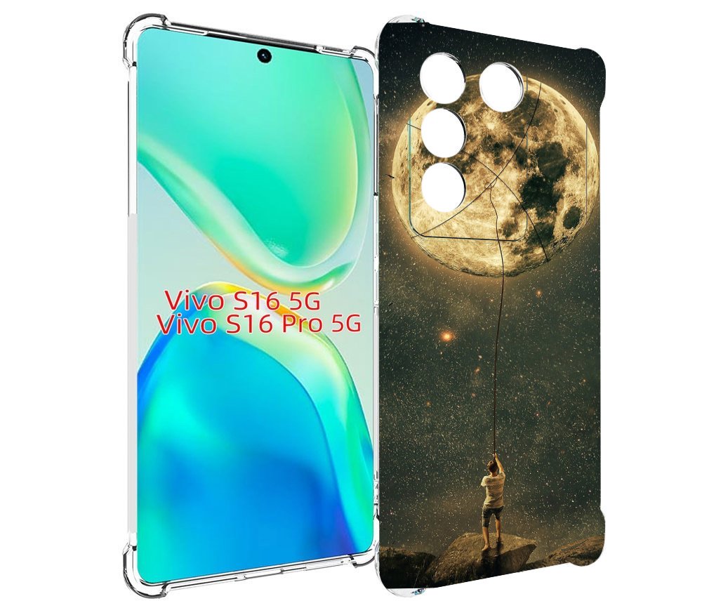 

Чехол MyPads Луна-светит для Vivo S16 5G/S16 Pro 5G/V27/V27 Pro, Tocco