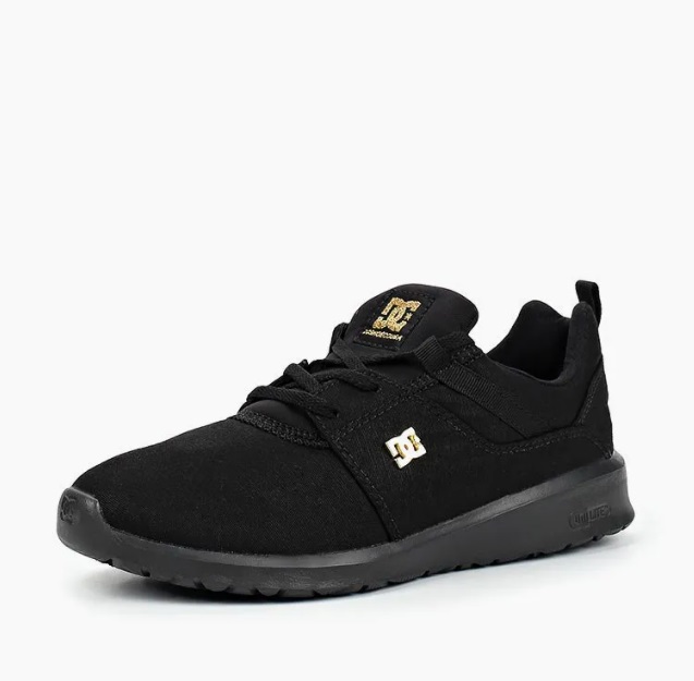 фото Кроссовки женские dc shoes adjs700025-bb2 черные 37.5 ru