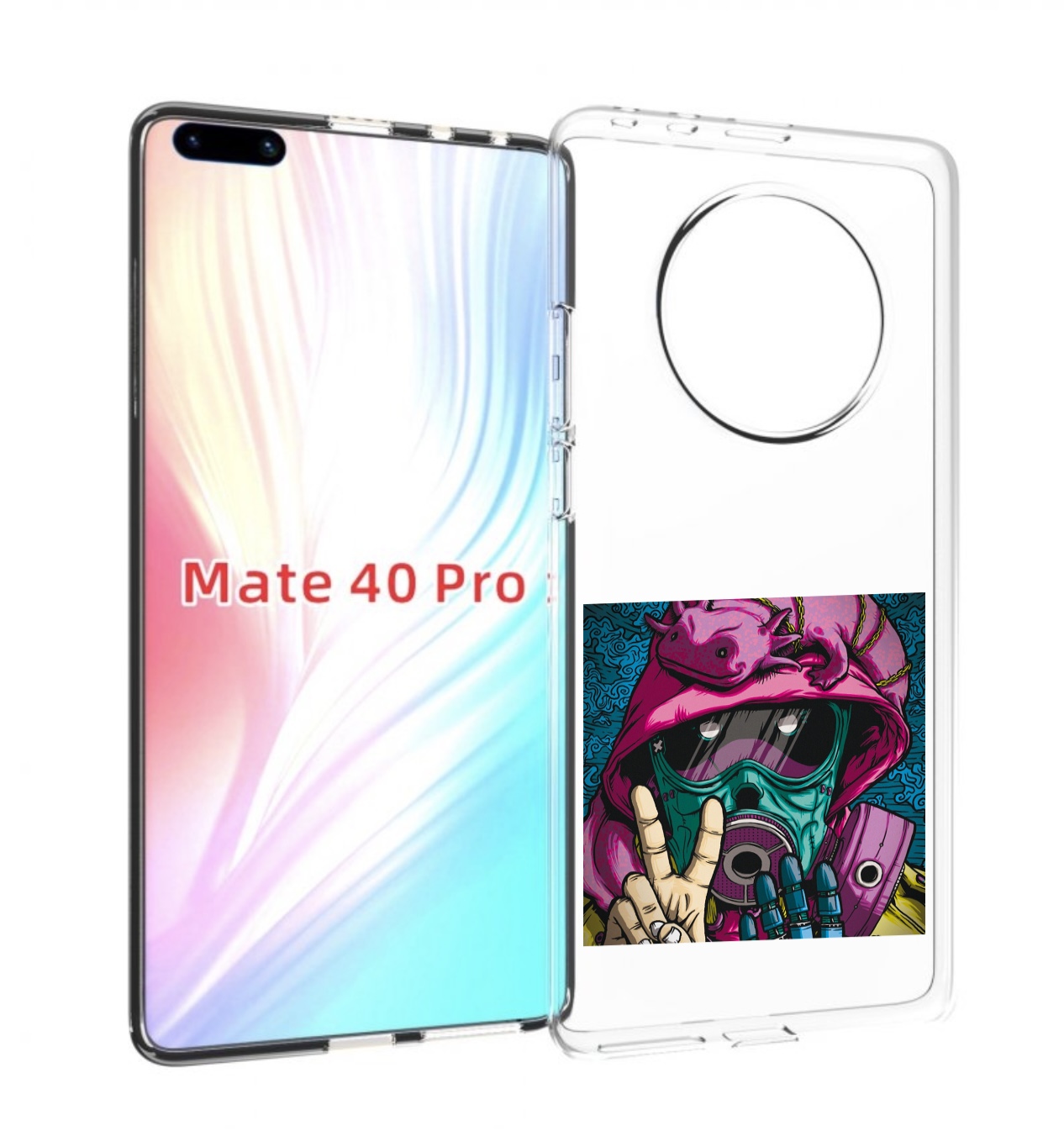 

Чехол MyPads Всем-мир для Huawei Mate 40 Pro (NOH-NX9), Прозрачный, Tocco