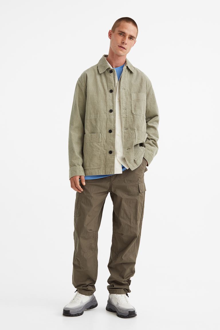 

Брюки мужские H&M 1106189002 хаки S (доставка из-за рубежа), 1106189002