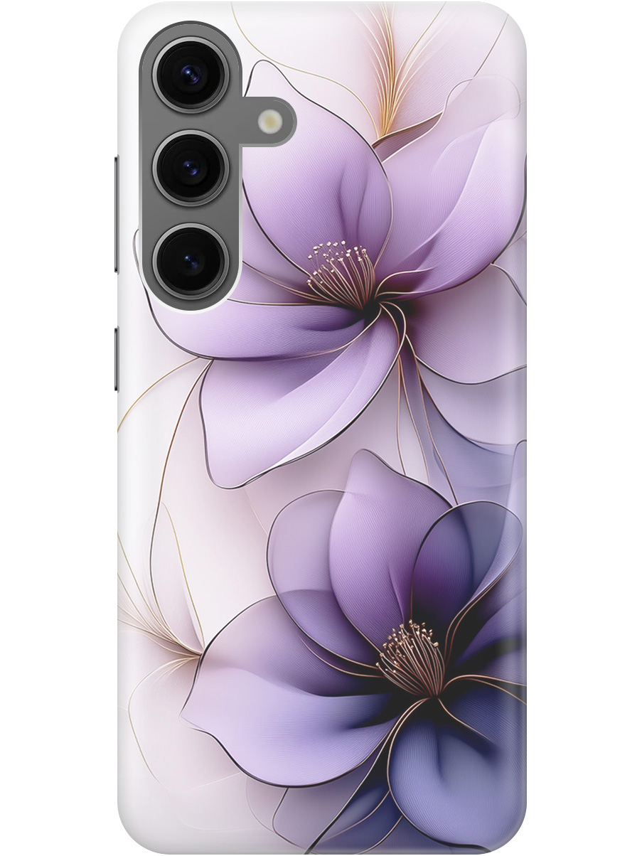 

Силиконовый чехол на Samsung Galaxy S24 с принтом "Сиреневые цветы", Прозрачный;белый;серый;фиолетовый, 779825721