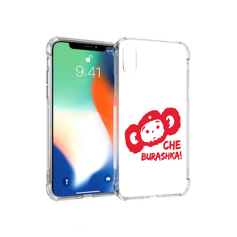 

Чехол MyPads Tocco для Apple iPhone XS Max чебурашка (PT117540.614.672), Прозрачный, Tocco