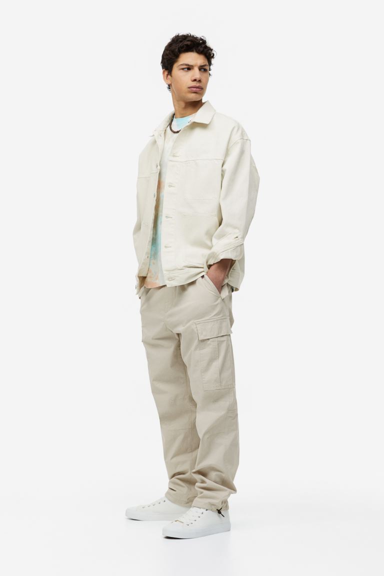 

Брюки мужские H&M 1106189004 бежевые XS (доставка из-за рубежа), 1106189004