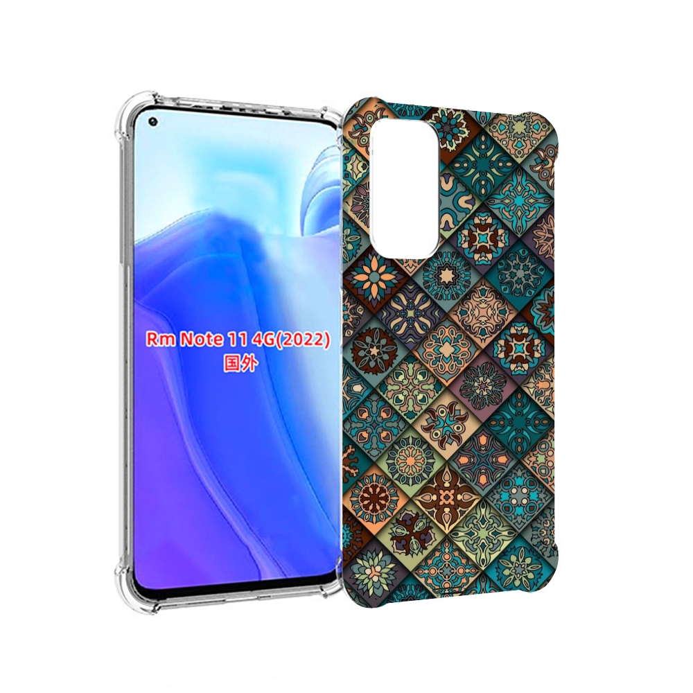 

Чехол MyPads ячейки с арнаментами для Xiaomi Redmi Note 11 4G ( Глобальная версия ), Tocco