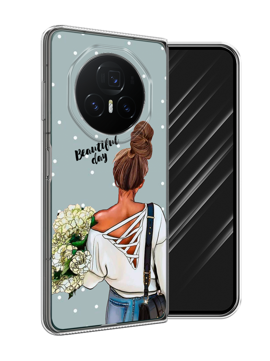 

Чехол Awog на Honor Magic V3 "Beautiful day", Голубой;коричневый;бежевый, 6125050-1