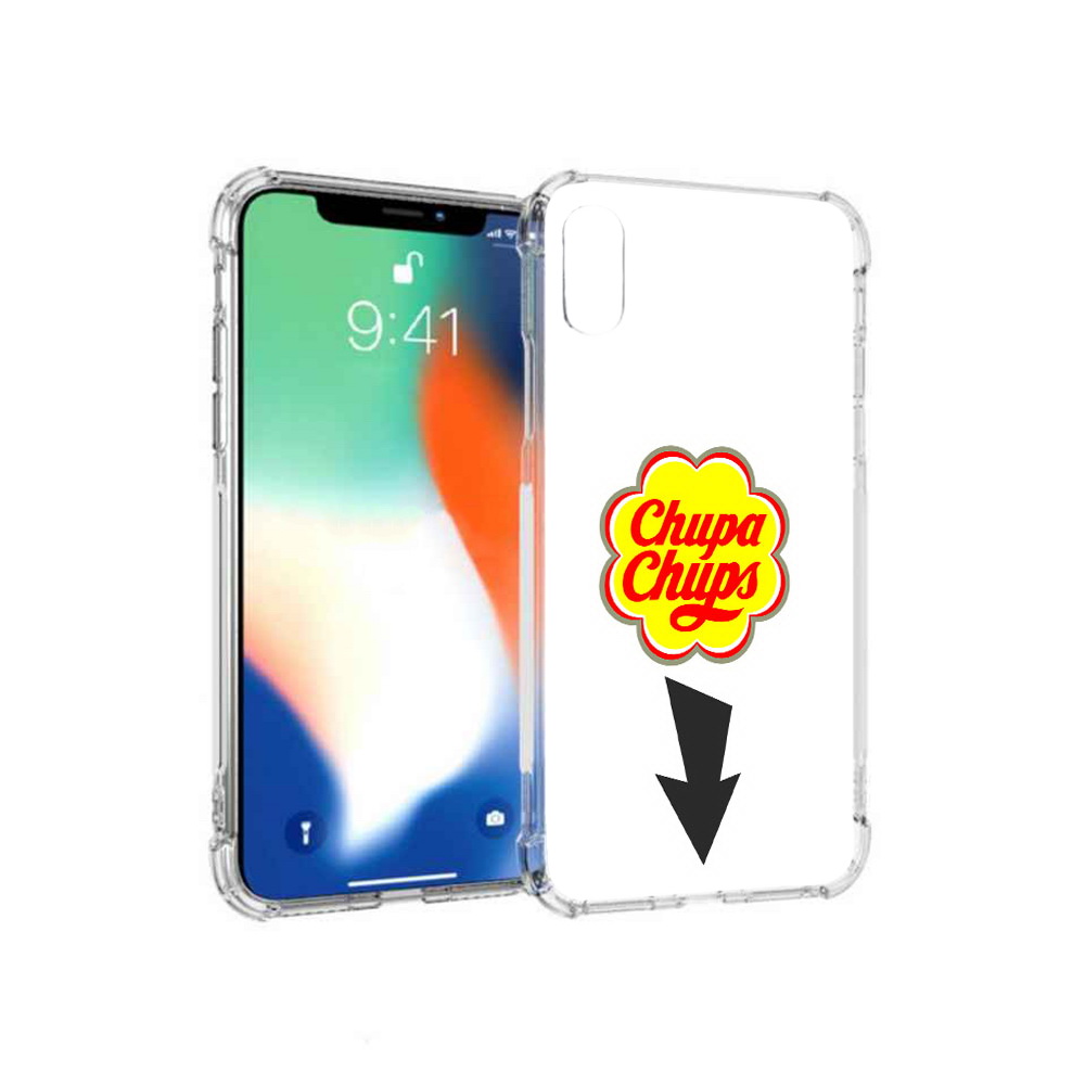 

Чехол MyPads Tocco для Apple iPhone XS Max чупа чупс (PT117540.614.694), Прозрачный, Tocco