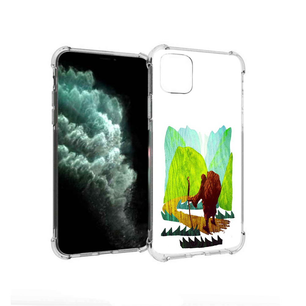 

Чехол MyPads Tocco для Apple iPhone 11 Pro Max Лесная тропа (PT142698.615.106), Прозрачный, Tocco
