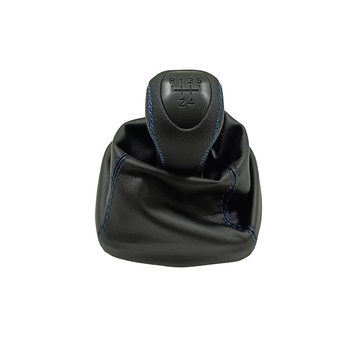 

Ручка КПП Mertsavto с чехлом PREMIUM-black на ВАЗ-2113,2114,2115 черный с синей строчкой, Ручка КПП с чехлом PREMIUM-black на ВАЗ-2113,2114,2115