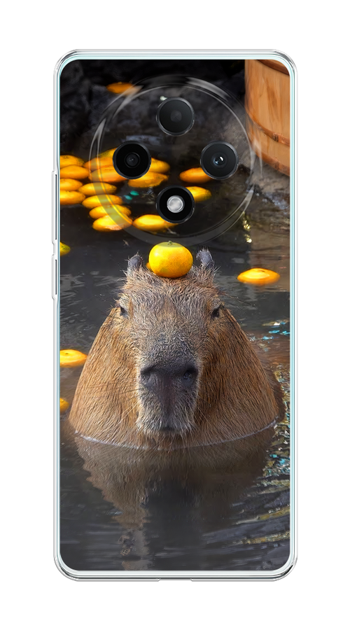 

Чехол на Oppo A3 Pro 5G "Капибара отдыхает", Коричневый;оранжевый;серый, 2517950-1