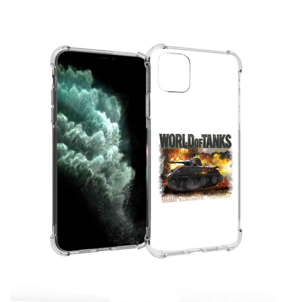 

Чехол MyPads Tocco для Apple iPhone 11 Pro Max Мир танков-2 (PT142698.615.118), Прозрачный, Tocco