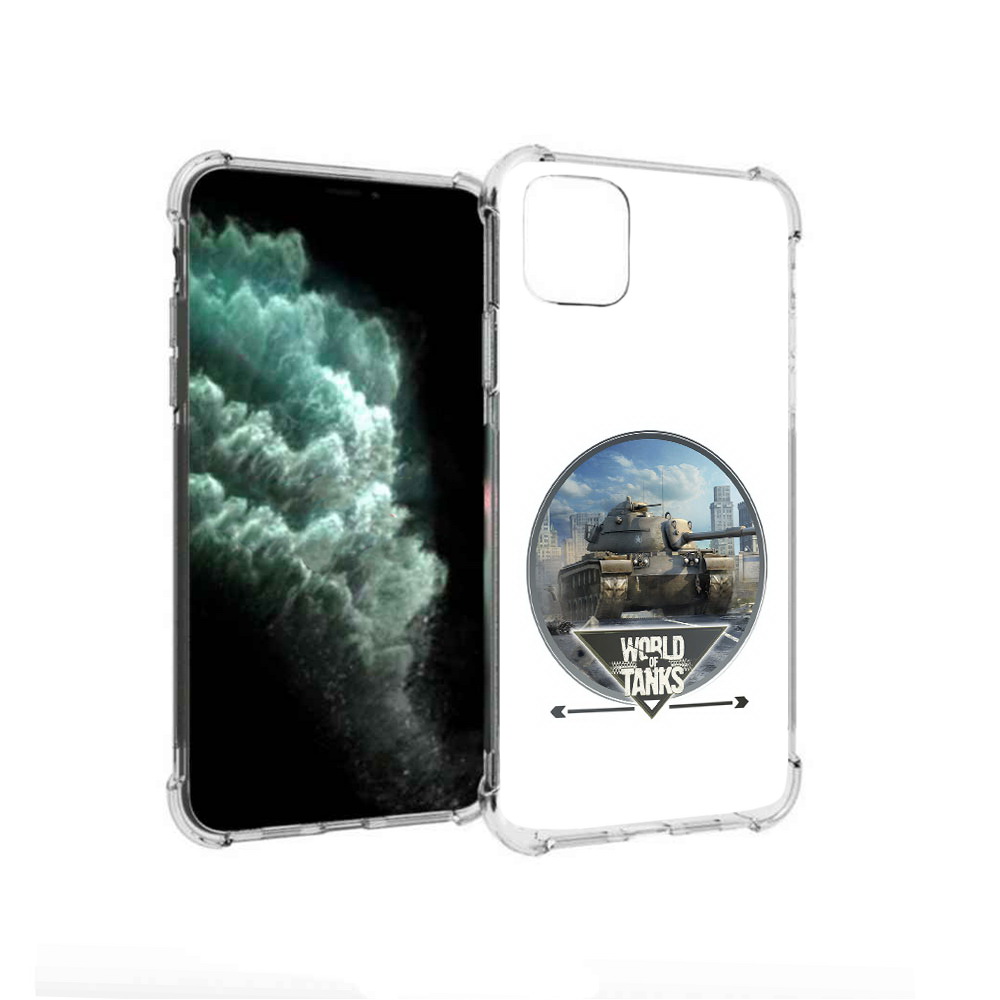 

Чехол MyPads Tocco для Apple iPhone 11 Pro Max Мир танков (PT142698.615.119), Прозрачный, Tocco