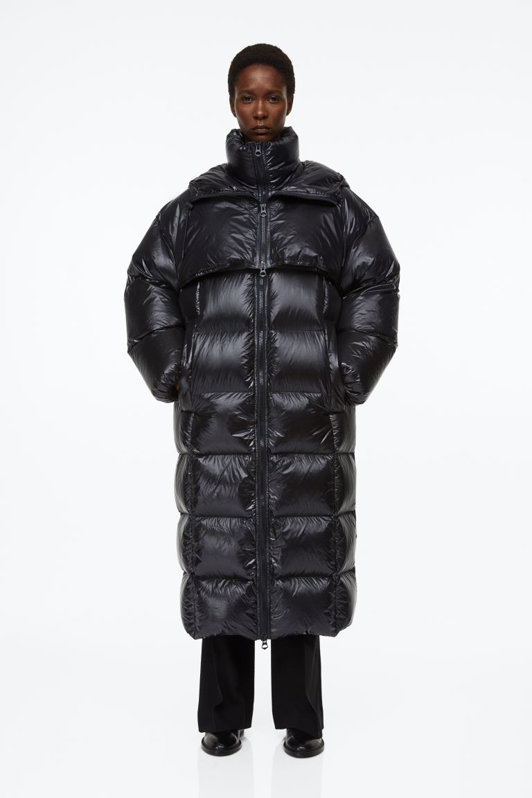 

Пуховик женский H&M 1106519001 черный XS (доставка из-за рубежа), 1106519001