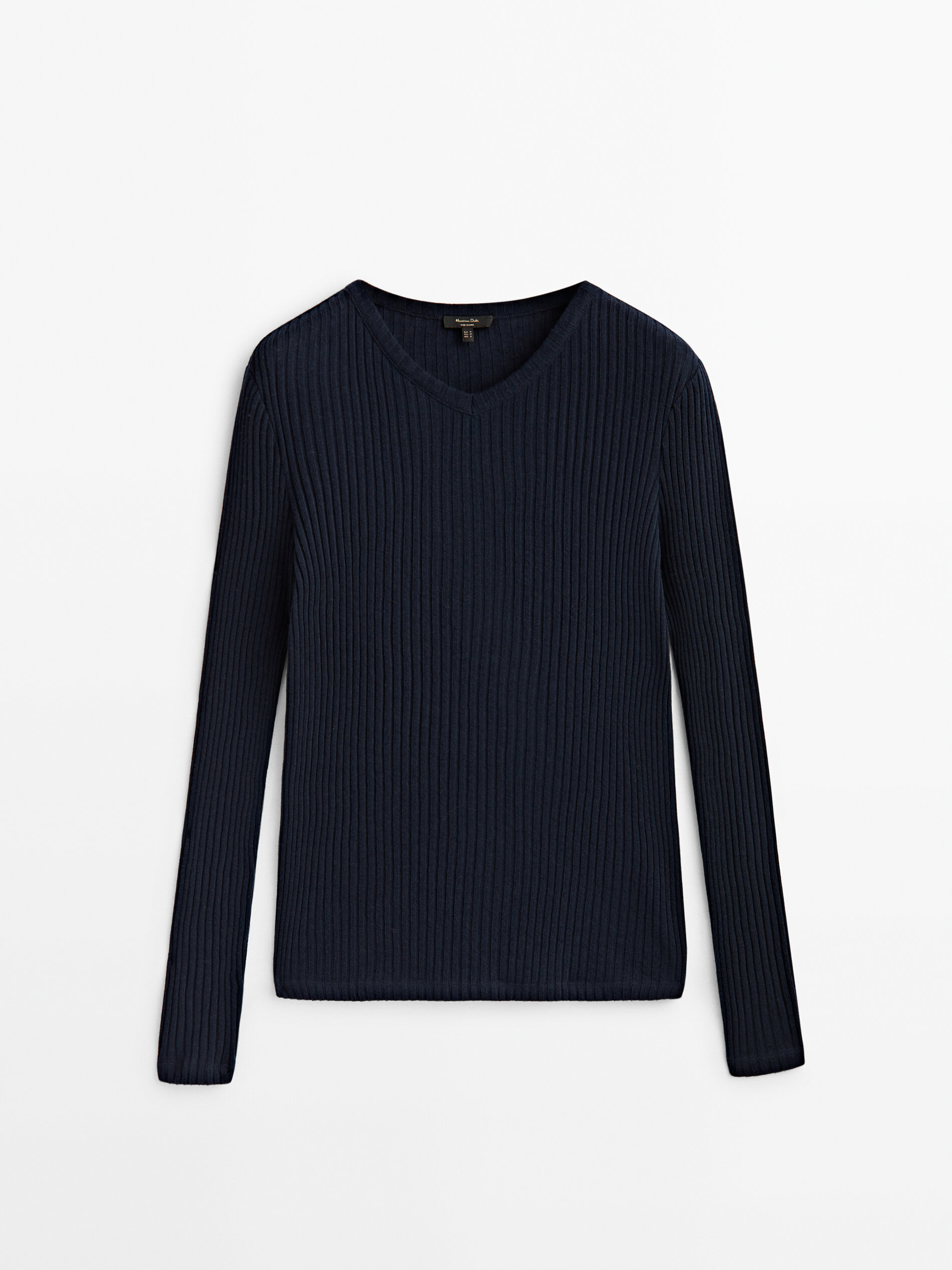 

Пуловер женский Massimo Dutti 06897927401 синий XL, 06897927401