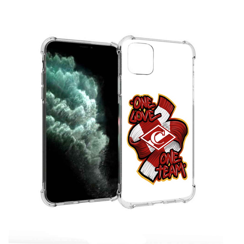 

Чехол MyPads Tocco для Apple iPhone 11 Pro Max Одна любовь-Спартак (PT142698.615.126), Прозрачный, Tocco