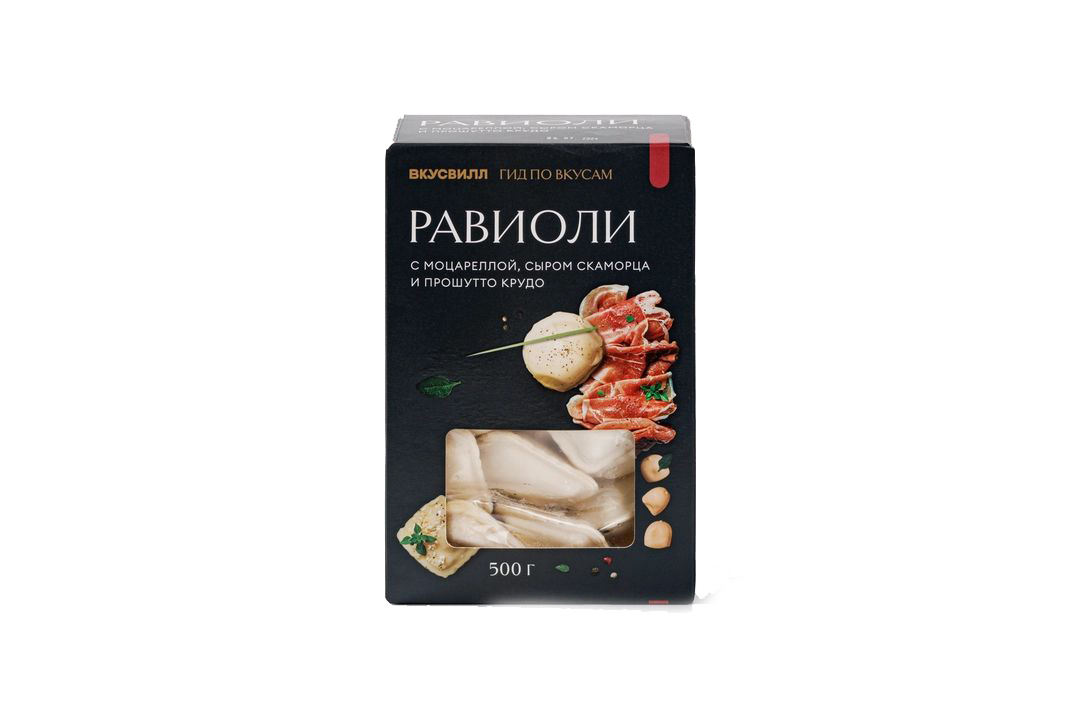 

Равиоли ВкусВилл с сыром-прошутто 500 г