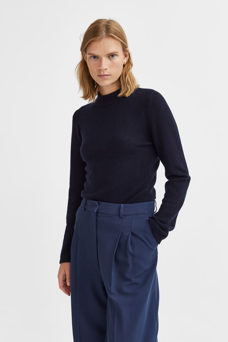 

Джемпер женский H&M 1106534001 синий S (доставка из-за рубежа), 1106534001
